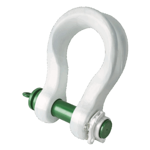 Green Pin® Locking Clamp ROV Sling Shackle – GPROVSL, Grade 8 Polar Alloy Steel Subsea Sling Shackle