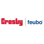 Crosby Feubo morring solution equipment logo red and blue