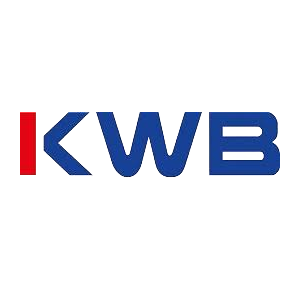 KWB chain slings and lifting solutions logo red and blue