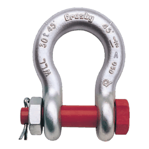 Crosby G-2140 Alloy Bolt Type Anchor Shackle – Grade 8 Heavy Duty