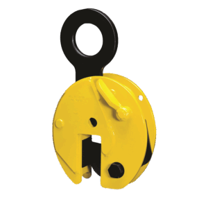 Camlok CZ Plate clamp with hook ring yellow