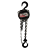 Tiger TRCB Industrial Chain Block black with suspension hook and lifting hook