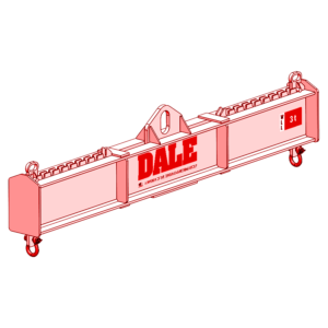 Dale Lifting and Handling Lifting beam design red image