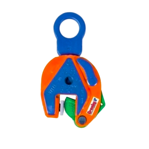 Crosby IP10H Vertical Plate Lifting Clamp for Very Hard Materials with Fixed Hoisting Eye - 500kg to 6t WLL