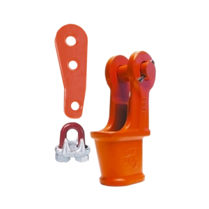 Crosby US-422T Utility Wedge Socket � Multi-Size Wire Rope Termination Socket