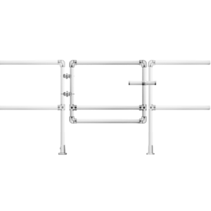 MezzBarriers Self-Closing Retro-Fit Safety Gate – Galvanised Finish