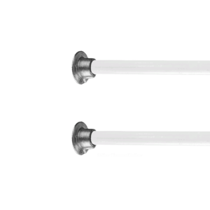 MezzBarries C42 Galvanised Wall Flanges (2 x 131 mm)