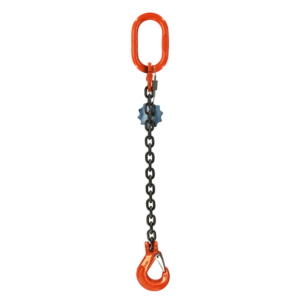 Pewag Grade 10 Ready-Made 1-Leg Chain Sling  EN 818-2 & EN 818-4 Certified