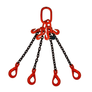 Pewag KWB Grade 8 Ready-Made 4-Leg Chain Sling  EN 818-4 Certified