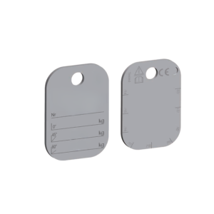 Pewag LASH Tag Set EN Working Load Tag Set  Replacement Identification Kit