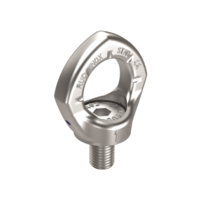RUD INOX-STAR Stainless Steel Rotating Metric Eyebolt - 0.3t-2t WLL (M8-M20)