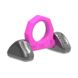 RUD VRBS-FIX VIP Weld-On Load Ring ? Heavy Duty Pivoting Lifting Point with Circular Weld Seam - 4t-100t WLL (Complete)