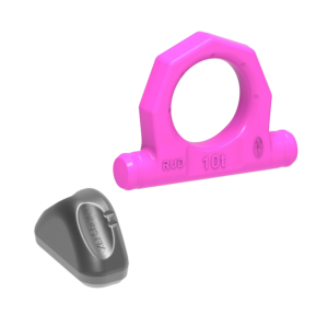 RUD VRL-FIX Octagonal Ring Link & VASK-FIX Weld-On Block ? VIP Weld-On Lifting System Components - 4?100t WLL
