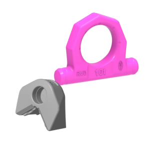 RUD VRL-FIX Octagonal Ring Link & VASKK-FIX Weld-On Block ? VIP Weld-On Edge Lifting Components 4t?50t WLL