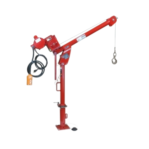 Thern Portable Lifting Davit Crane First Mate 5PF5-E2+ with 230V Electric Winch and Base - up to 385kg WLL