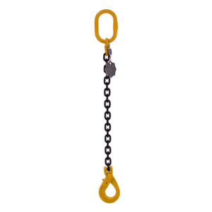 William Hackett Hack8 Grade 8 Single leg Chain Sling Assembly - 2m Standard Reach (1.5t to 31.5t WLL)