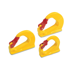 Yale ASH Weld-On Lifting Hooks with Safety Latch ? Heavy-Duty Attachment ? 1t?8t WLL