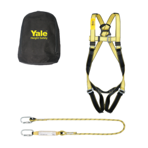 Yale CMHYP02 Height Safety Basic Kit ? Single Point Harness with Shock Absorbing Lanyard