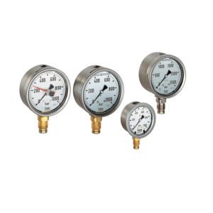 Yale GGY Pressure Gauges ? Glycerine-Filled Stainless Steel Hydraulic Gauges