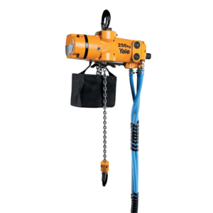 Yale ATEX Pneumatic Fixed Position Chain Hoist Range ? CPA Series, 125kg?980kg, Automatic Disc Brake (6 Bar)