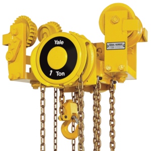 Yale VLRP/G Low Headroom Hand Chain Hoist with Swivel Trolley ? Integrated Push or Geared Truck (VLRP / VLRG), 250kg?6t WLL