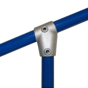 Interclamp D48-253  Adjustable Slope Short Tee Handrail Tube Connector (11°-29°)