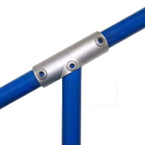 Interclamp D48-255 Adjustable Slope Long Tee Handrail Tube Connector (11°-29°)